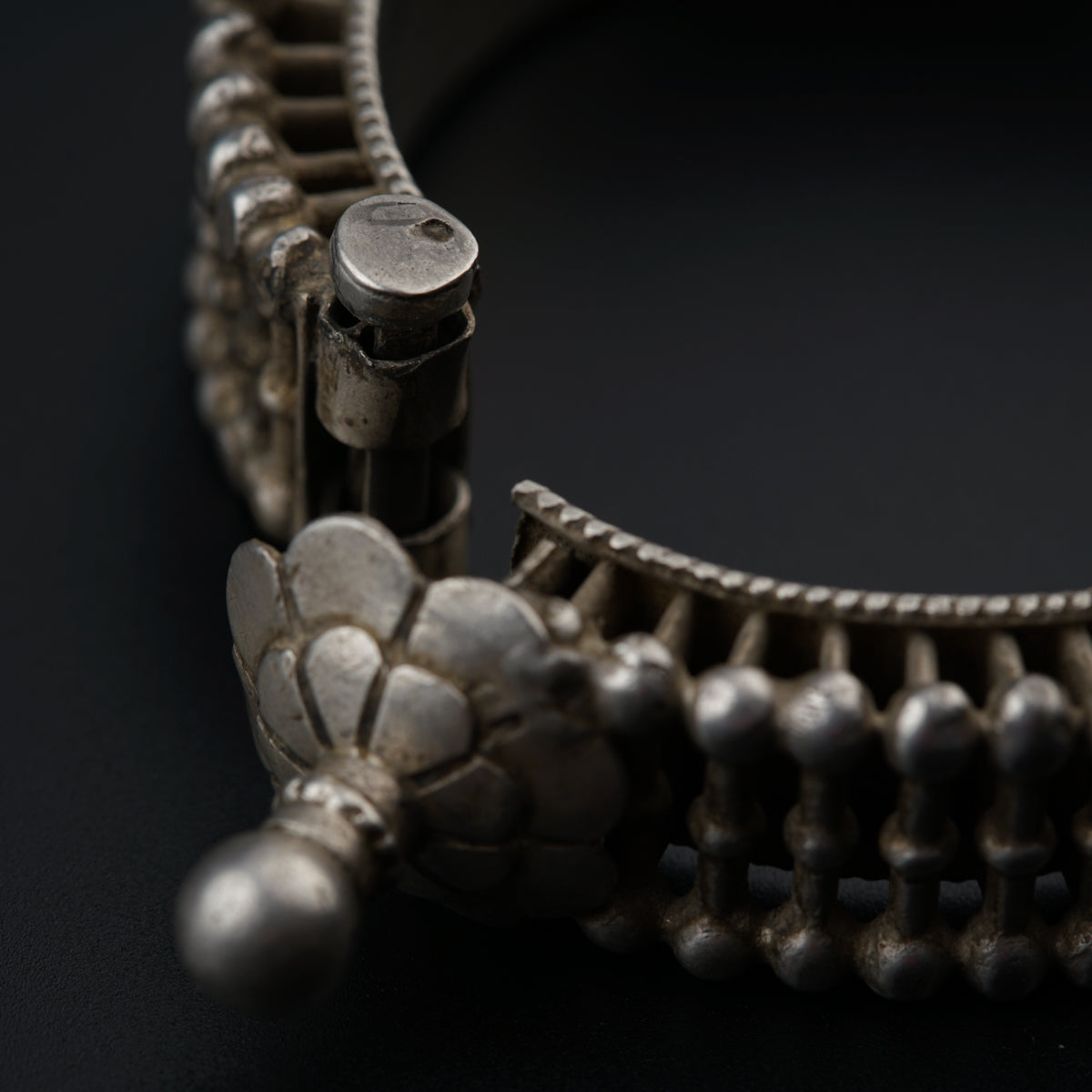 Antique Silver Bangle