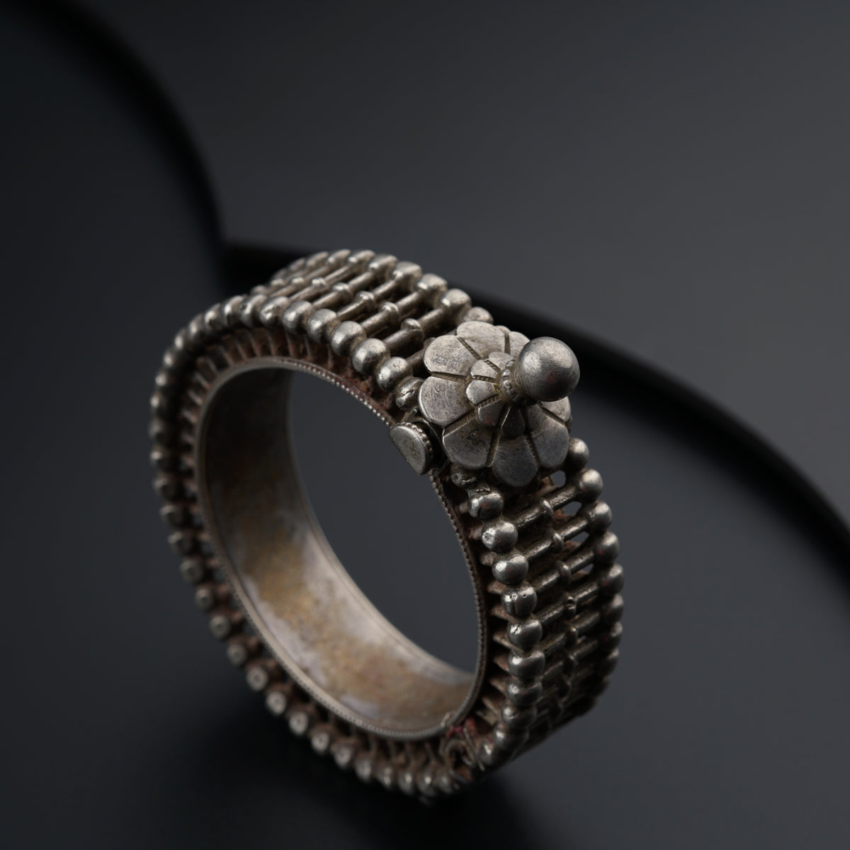 Antique Silver Bangle