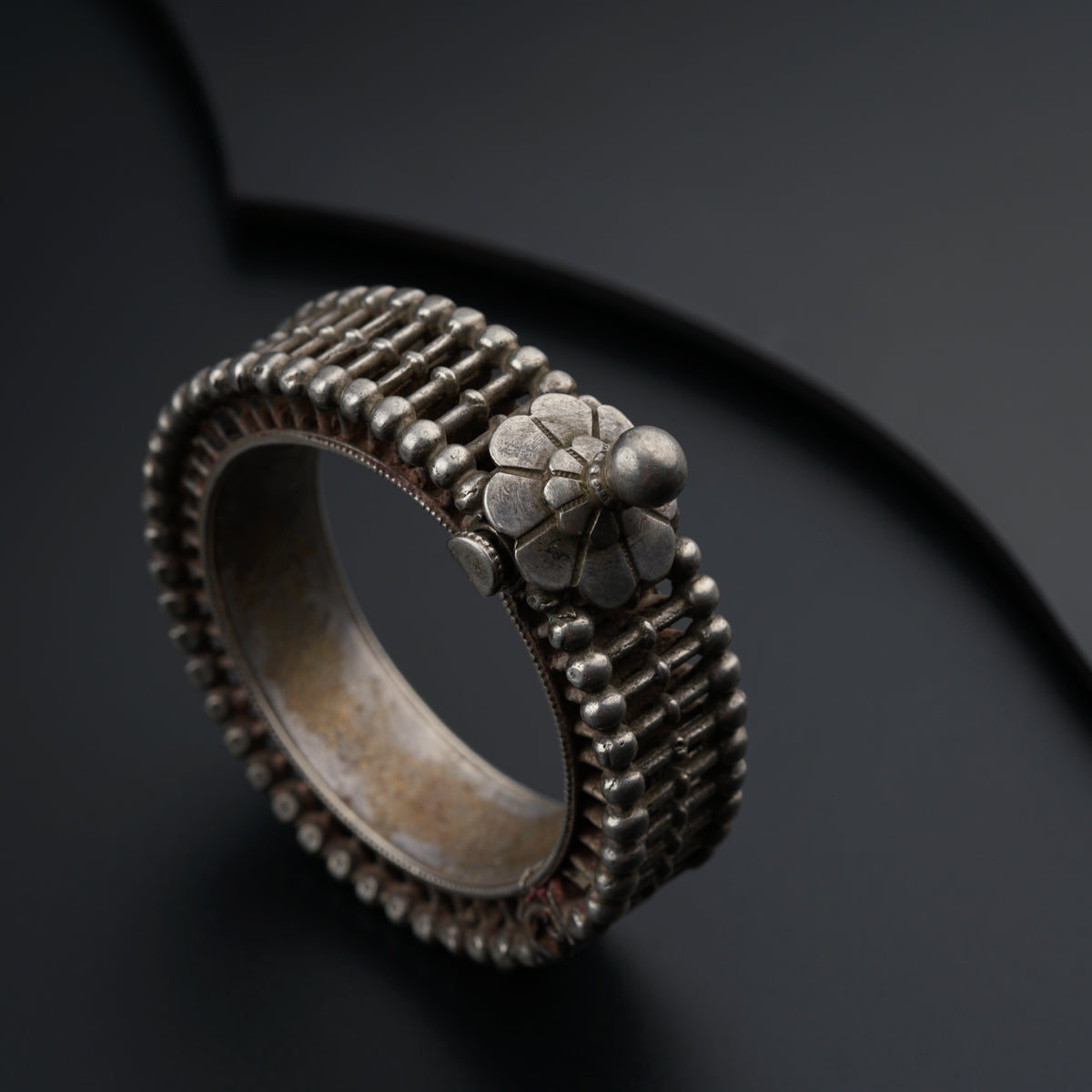 Antique Silver Bangle
