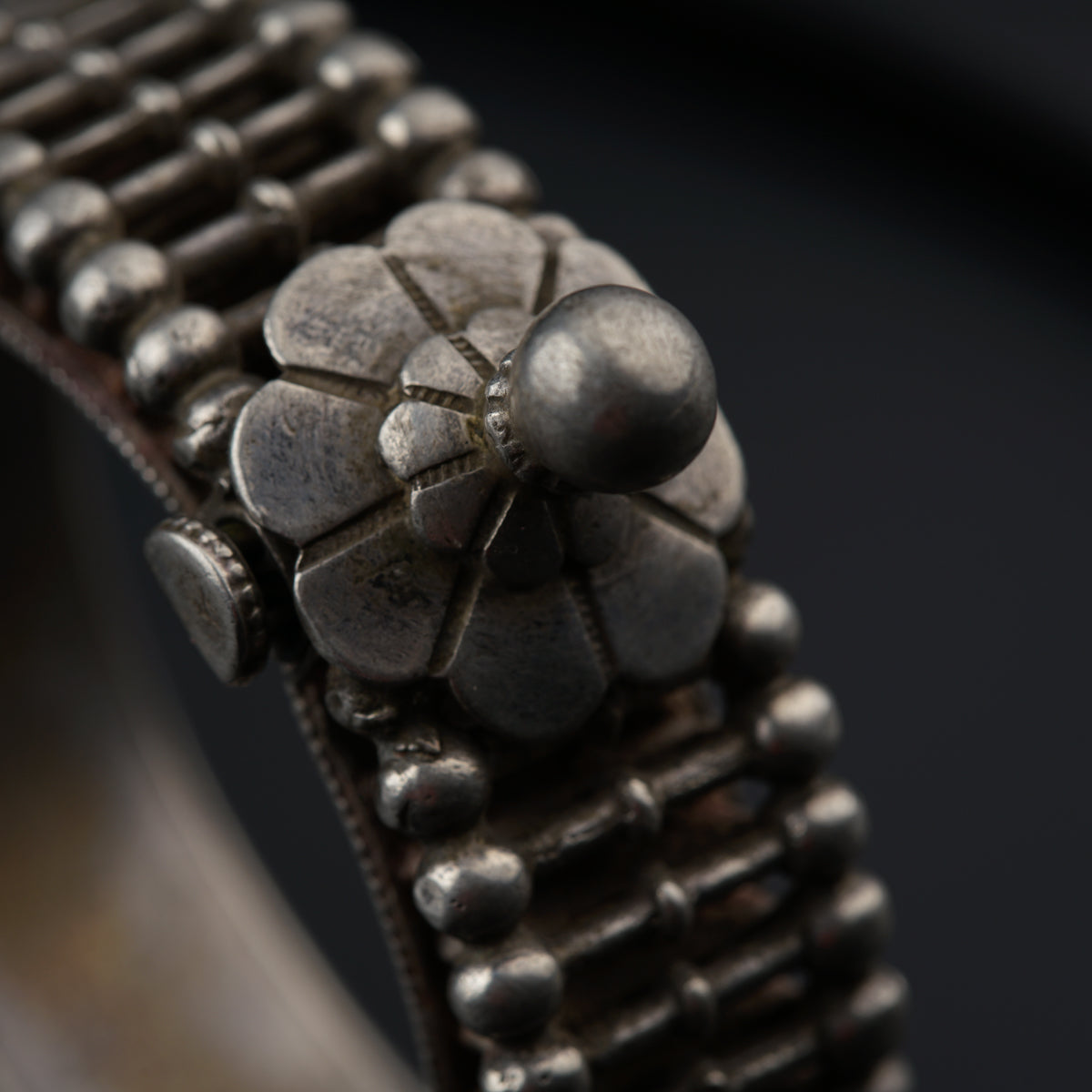 Antique Silver Bangle