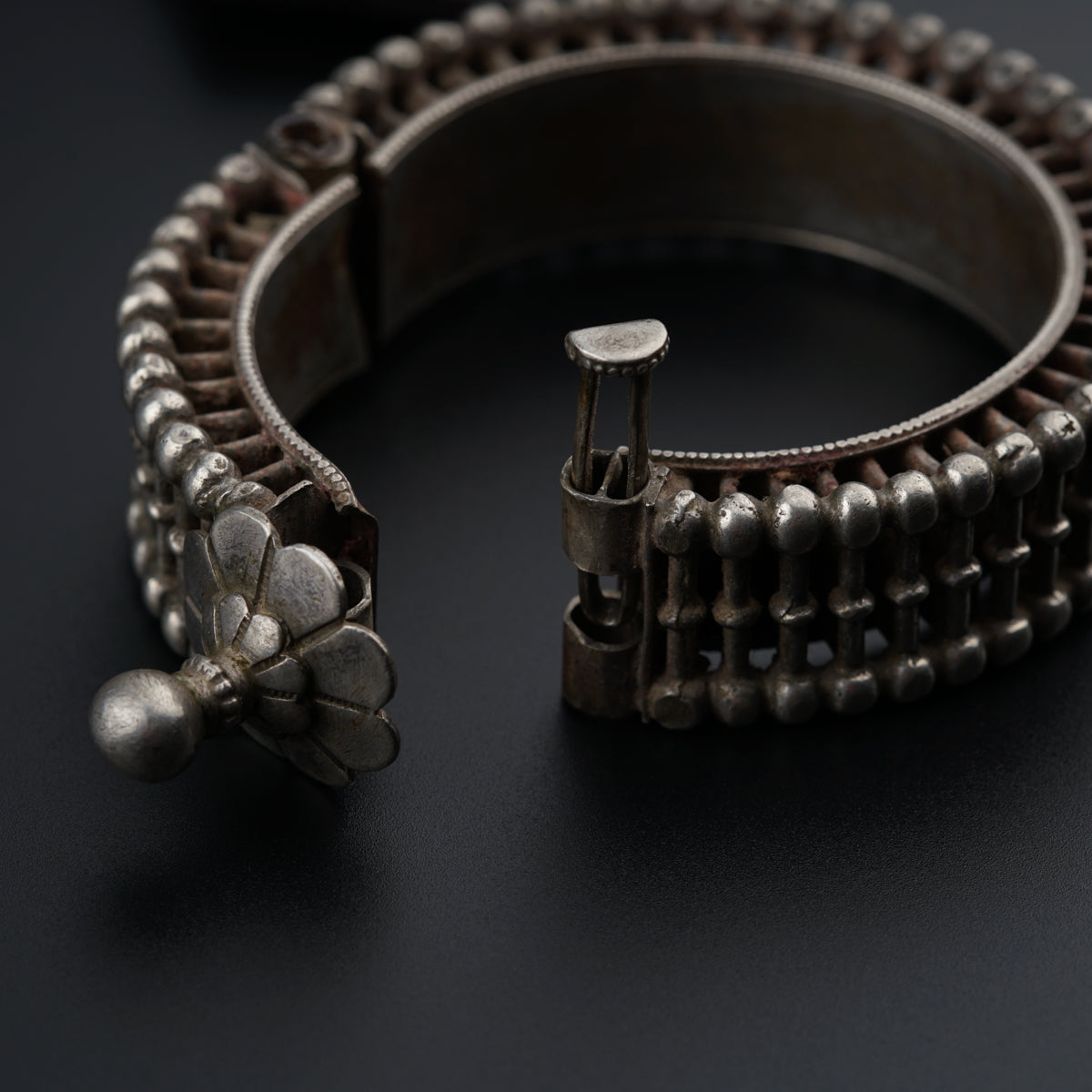 Antique Silver Bangle