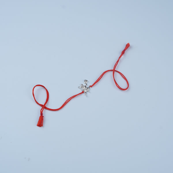 Hanuman Silver Rakhi (Project Handmade)