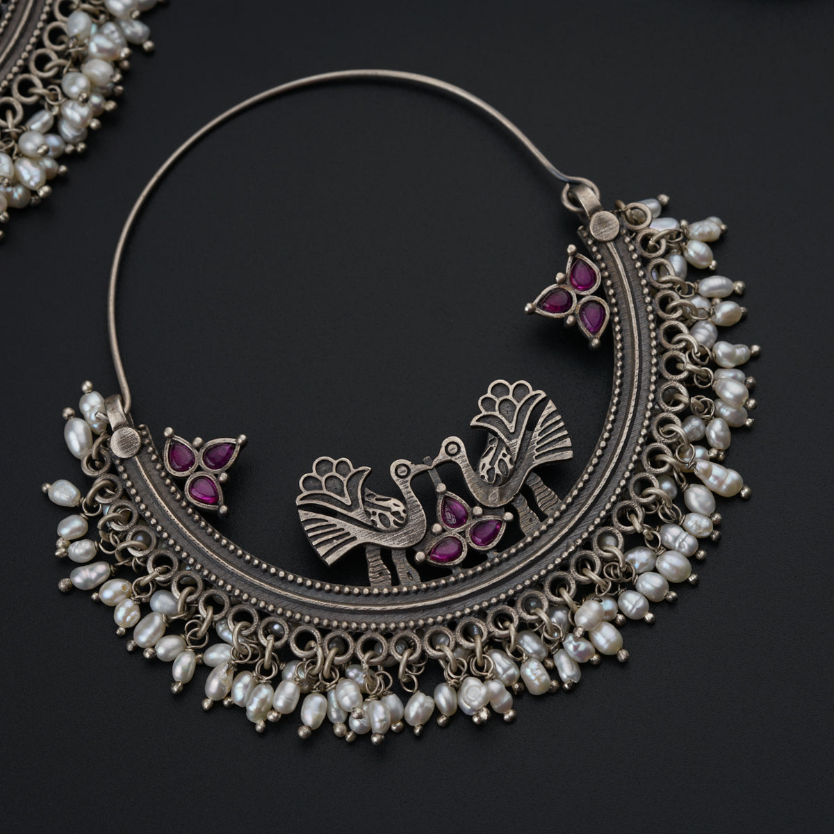 Antique Silver Baalis