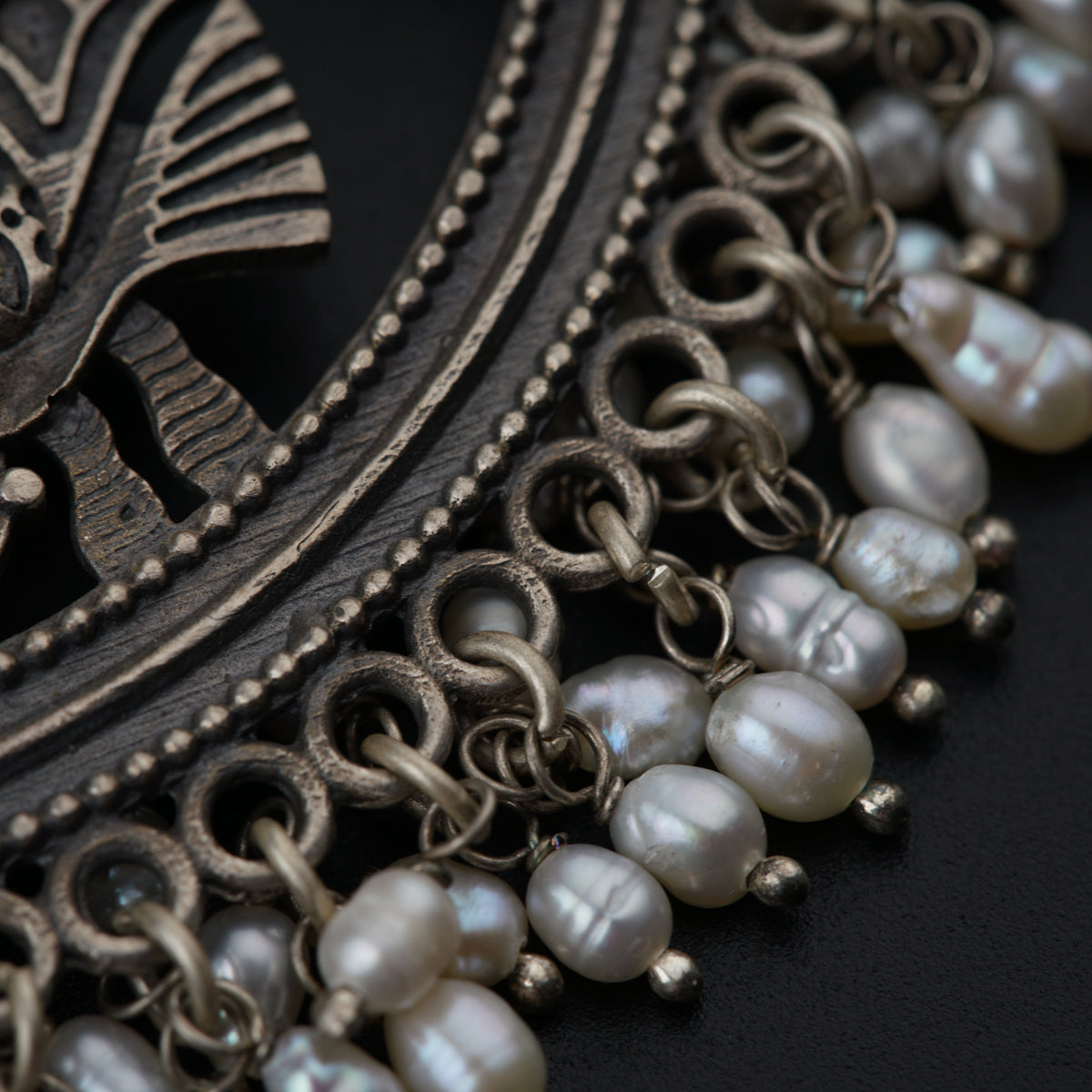 Antique Silver Baalis