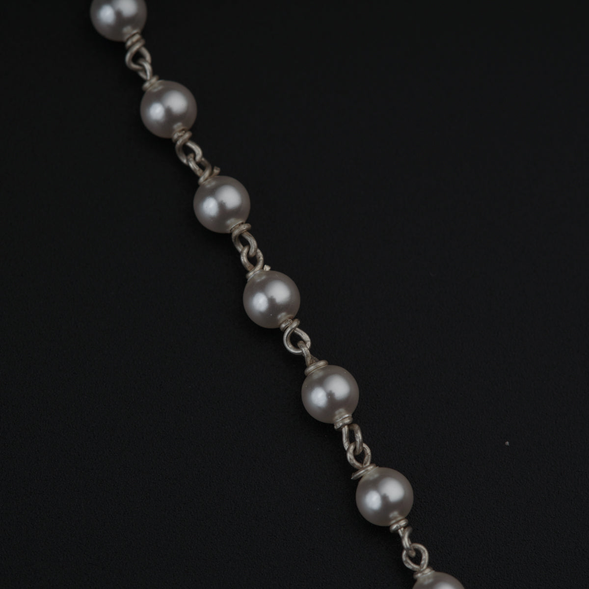 Silver Coin Necklace House of Aadyaa