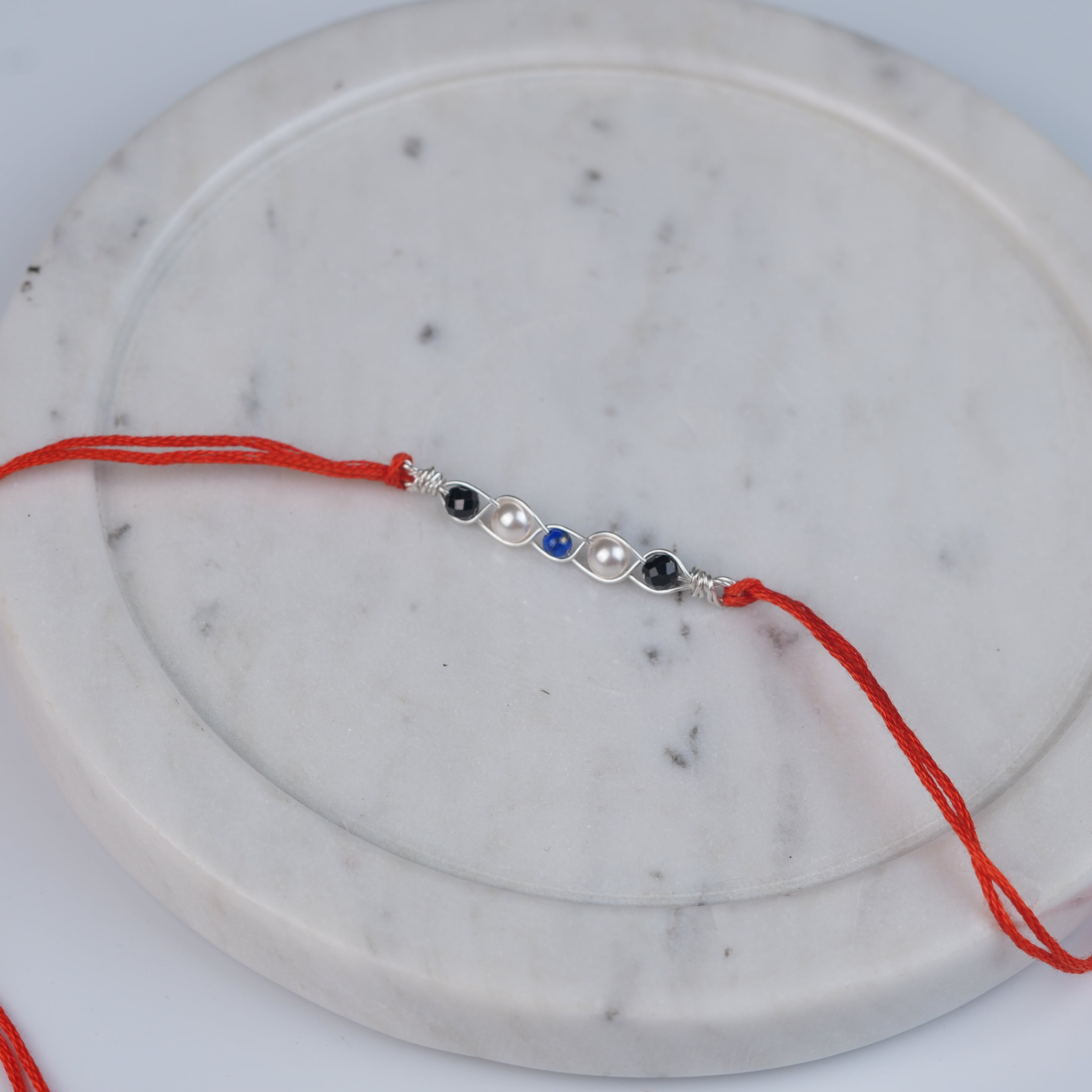 Evil Eye Wrapped Rakhi (Project Handmade)