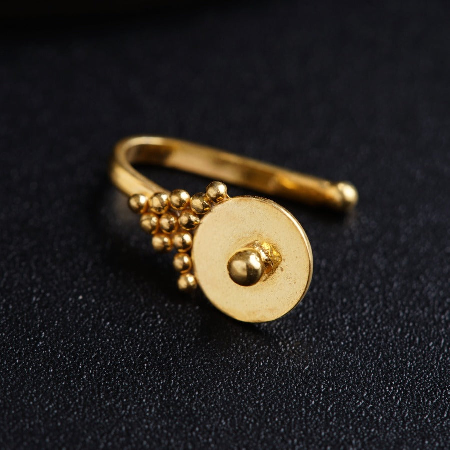 Roma Nose pin (Gold plated, Clip on)
