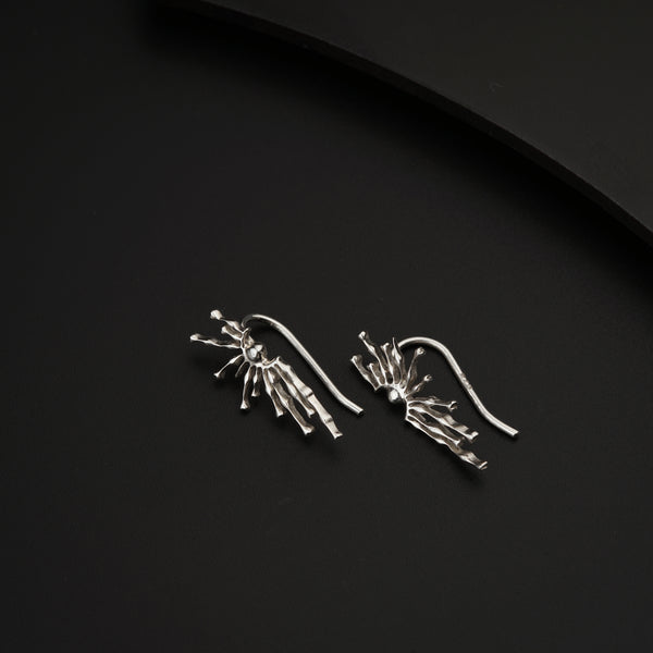 Silver Sparkle Earcuffs