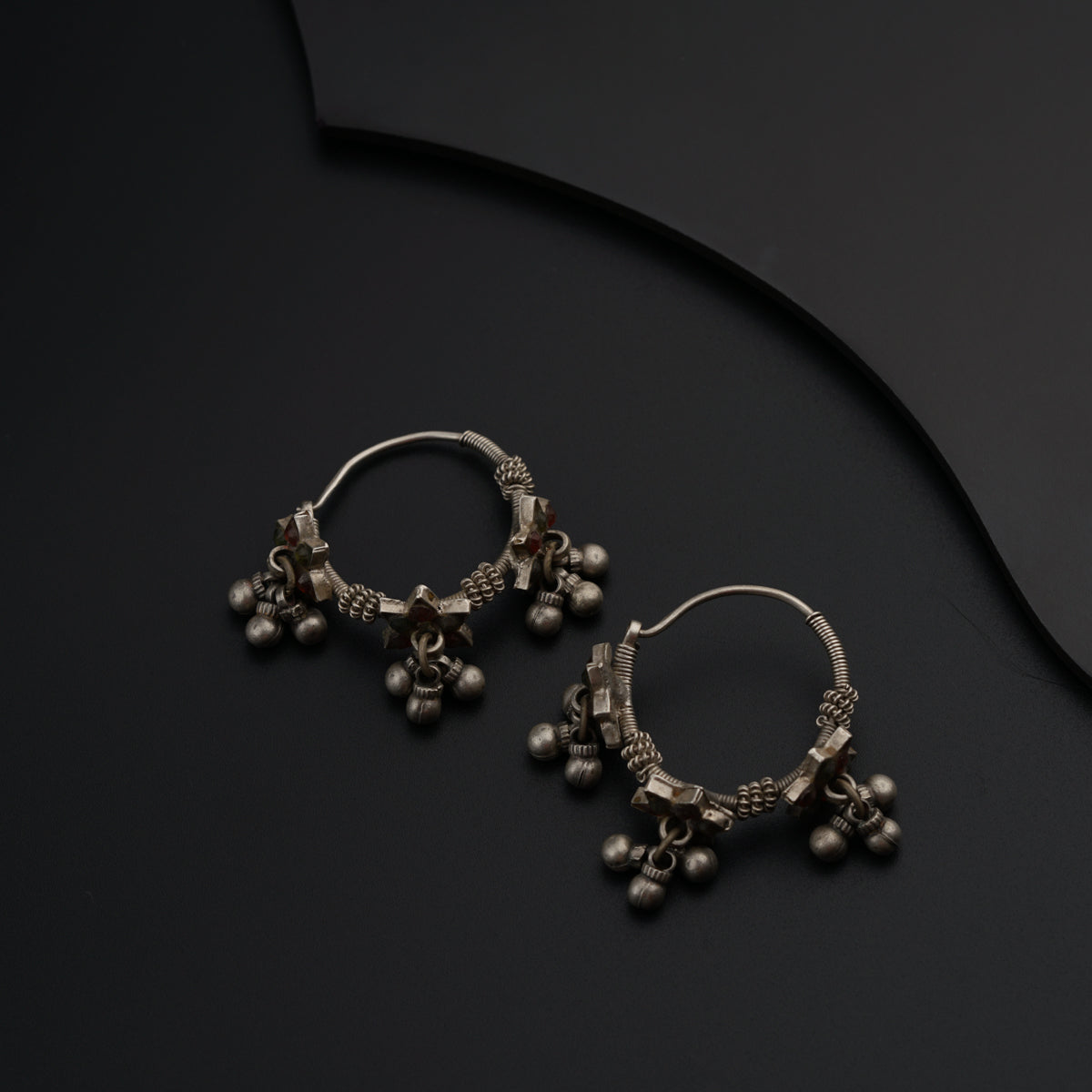 Antique Silver Earrings