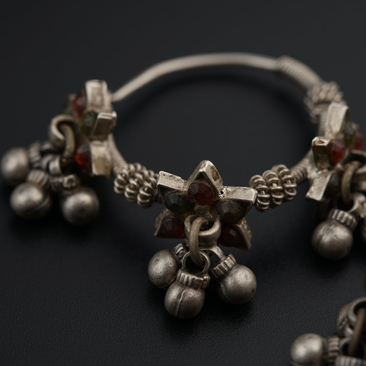 Antique Silver Earrings
