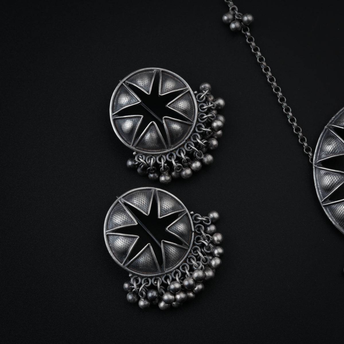 Silver Chakra Ghungroo Set