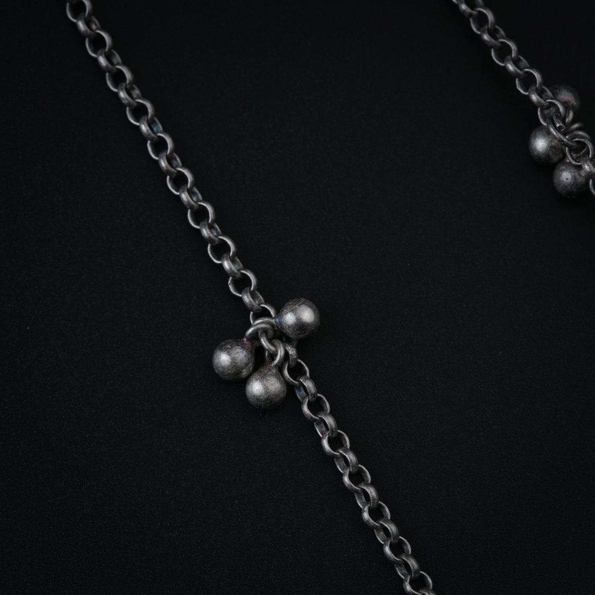 Silver Chakra Ghungroo Set