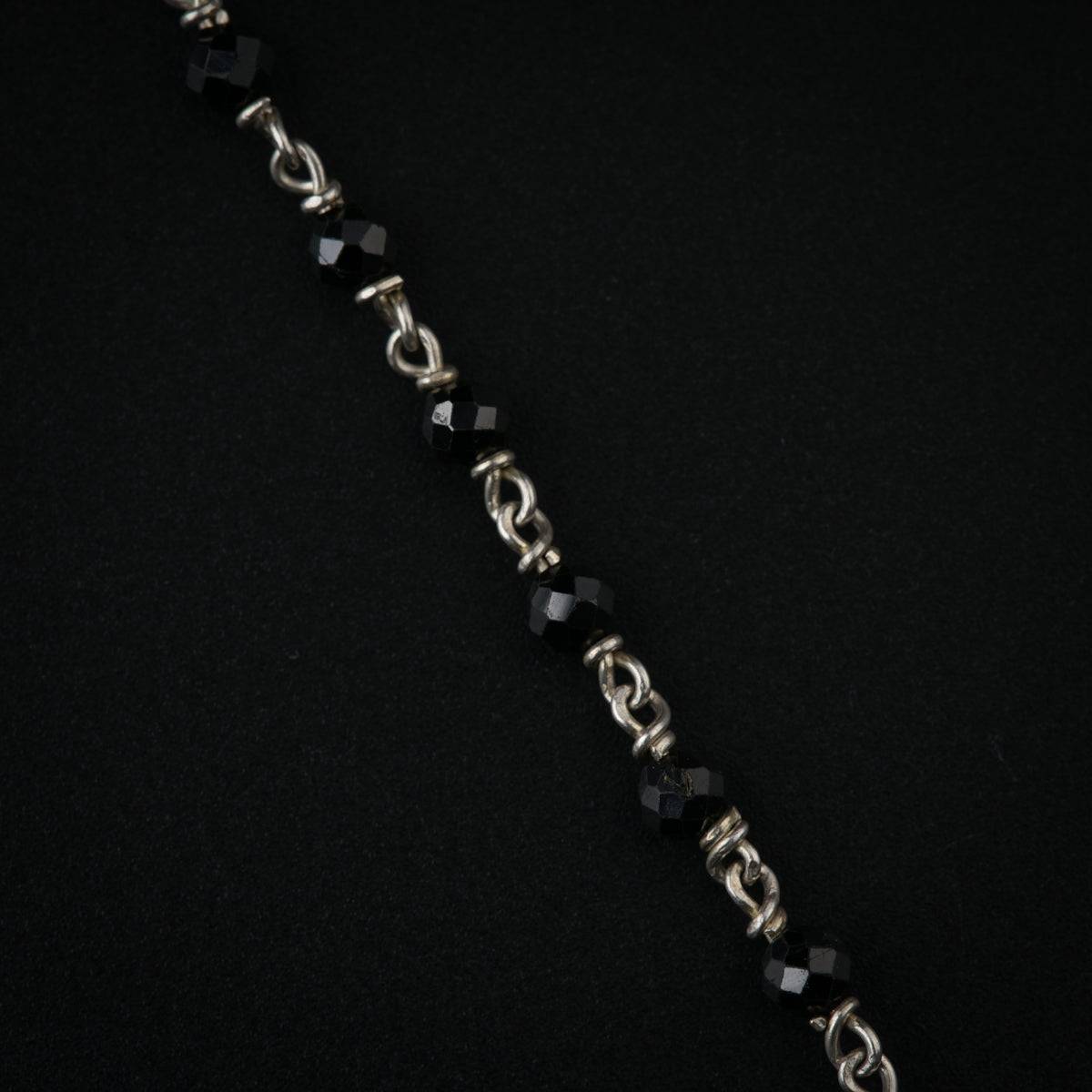 Silver Surya Kiran Motif Mangalsutra