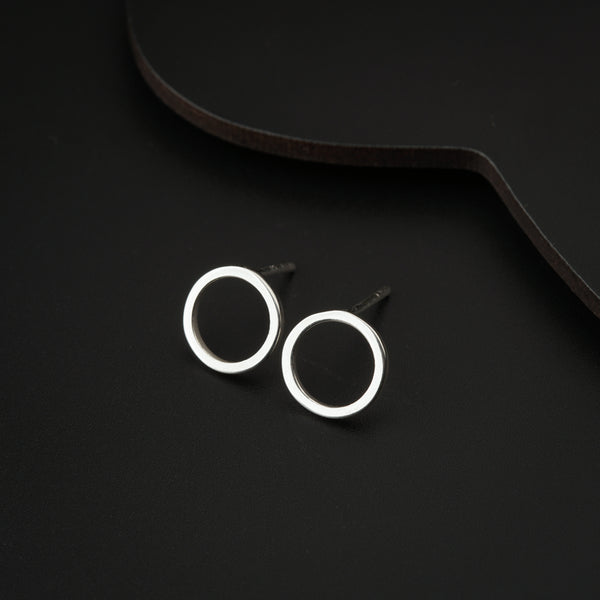 Tiny Silver Round Studs | 92.5 Silver