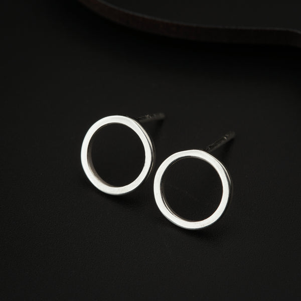 Tiny Silver Round Studs | 92.5 Silver