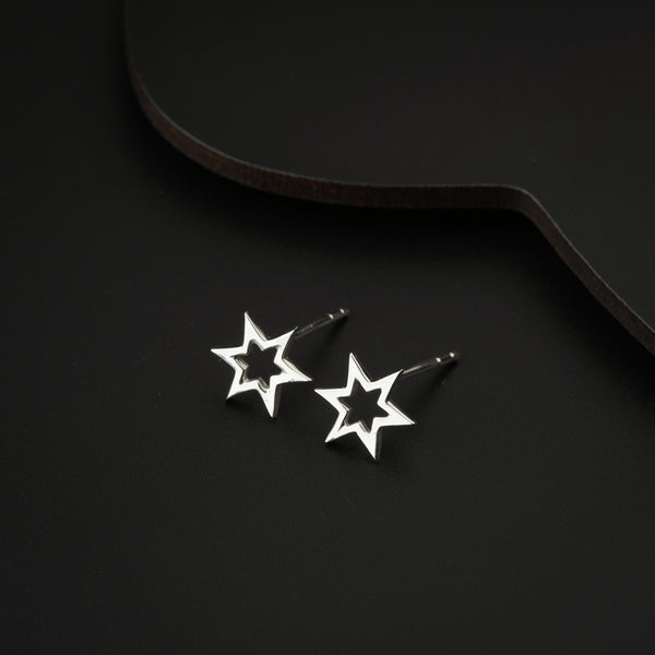 Tiny Silver Star Studs | 92.5 Silver