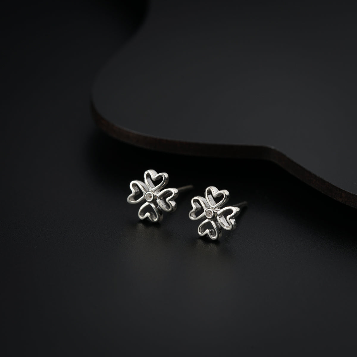 Silver Love Earring