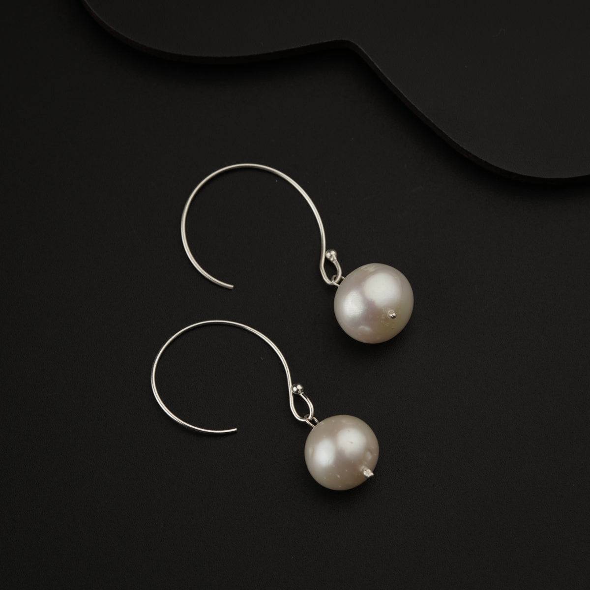 Pearl Silver Earring