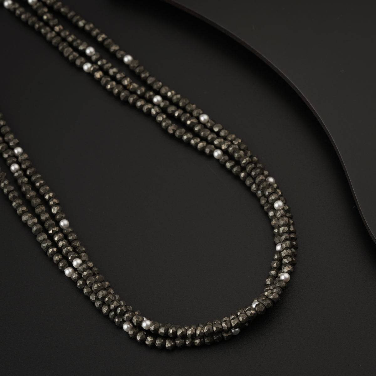 Pyrite Triple Layer Necklace