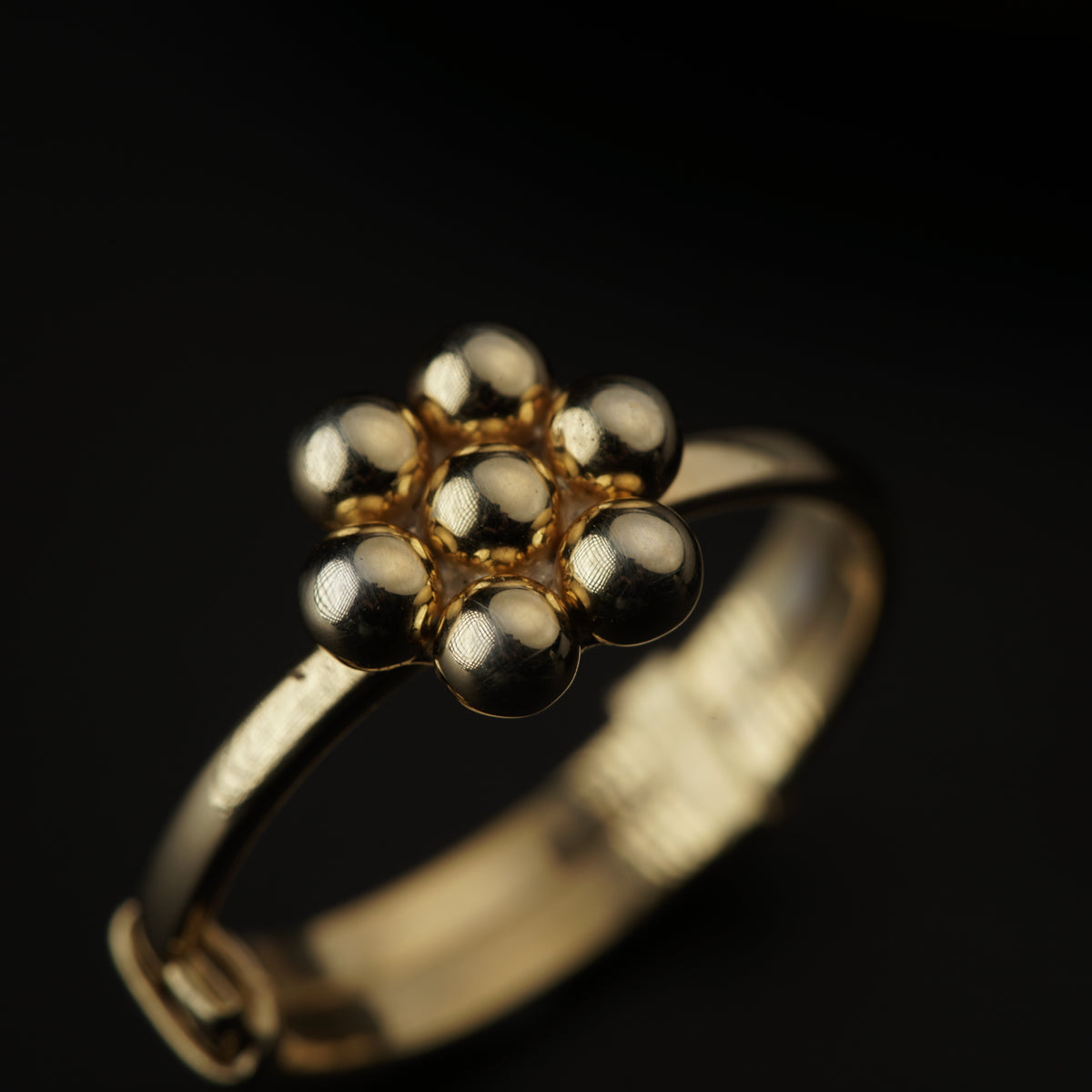 Kudi Ring: Small Gold Plated
