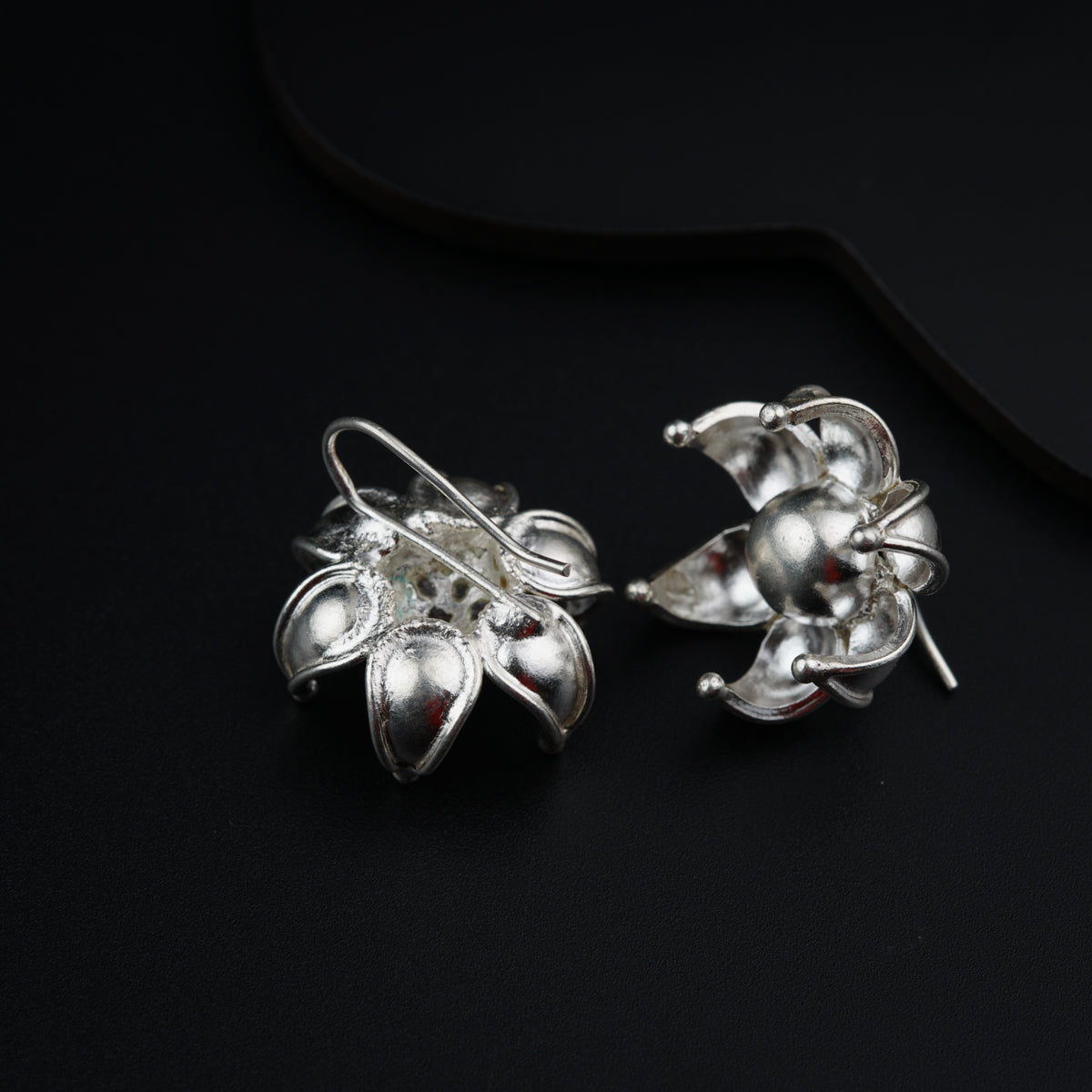 3D Lotus Earings