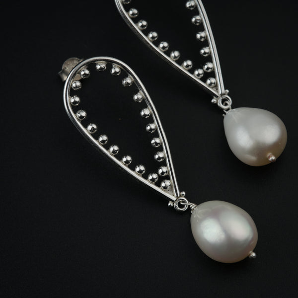 Elegant Pearl Earrings