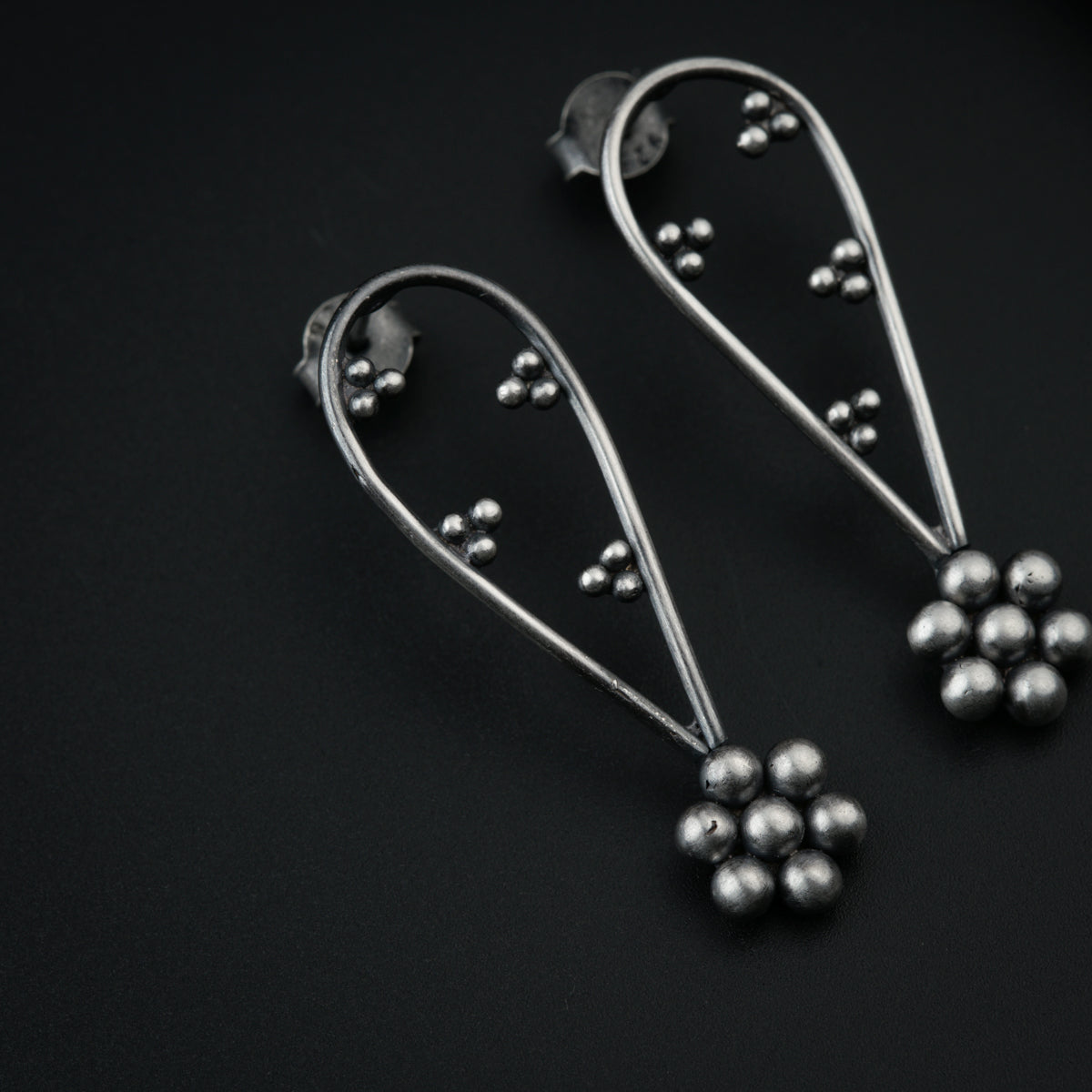 Kudi Silver Earring
