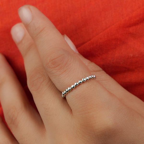 Silver Rava Essential Ring