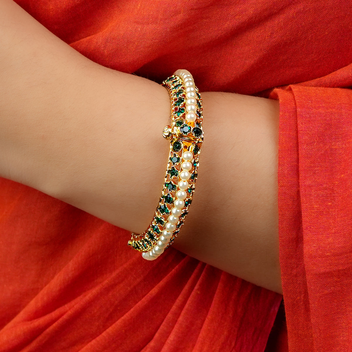 22K Gold Plated Fashion Pearl Tode