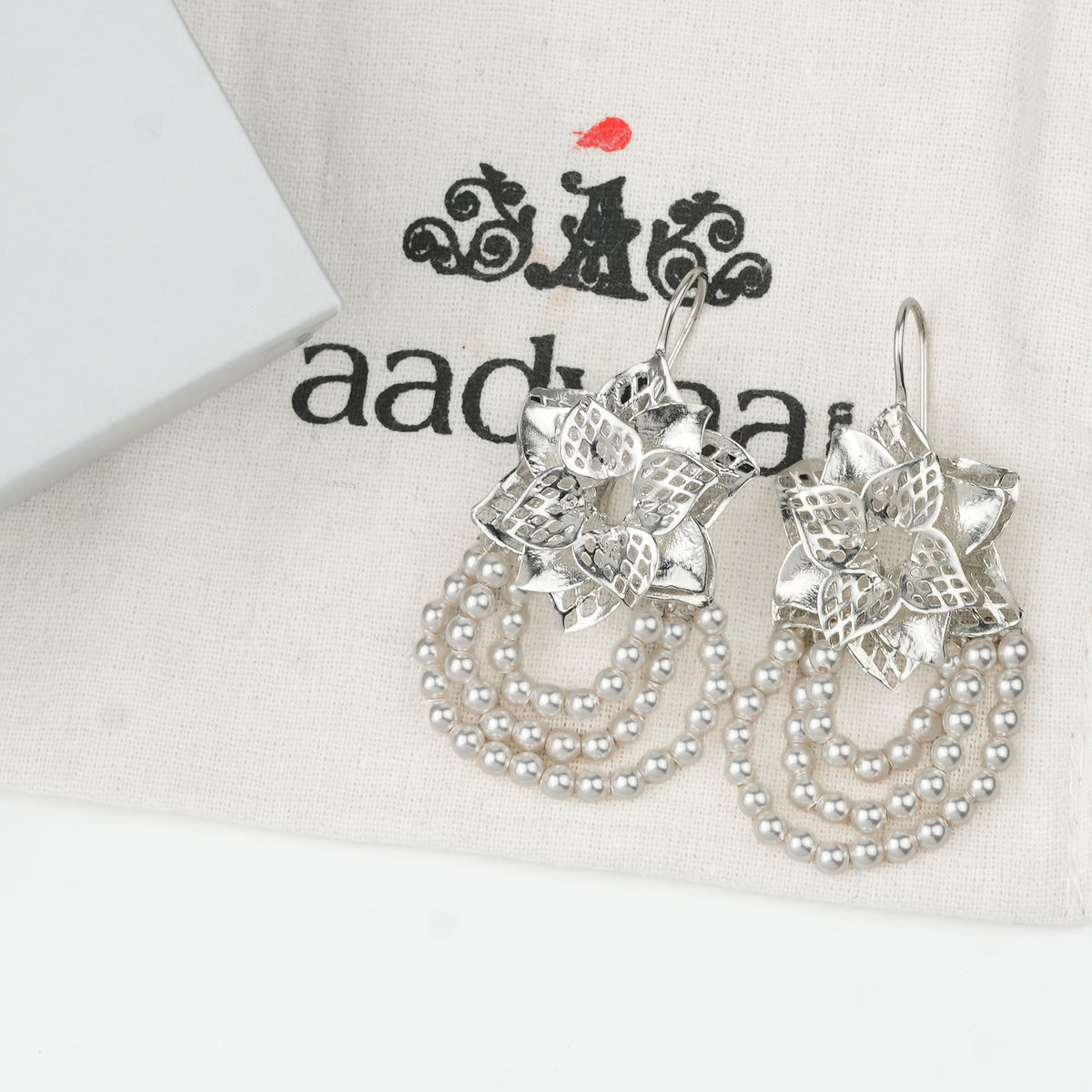 Godavari Silver Earrings | 92.5 Silver