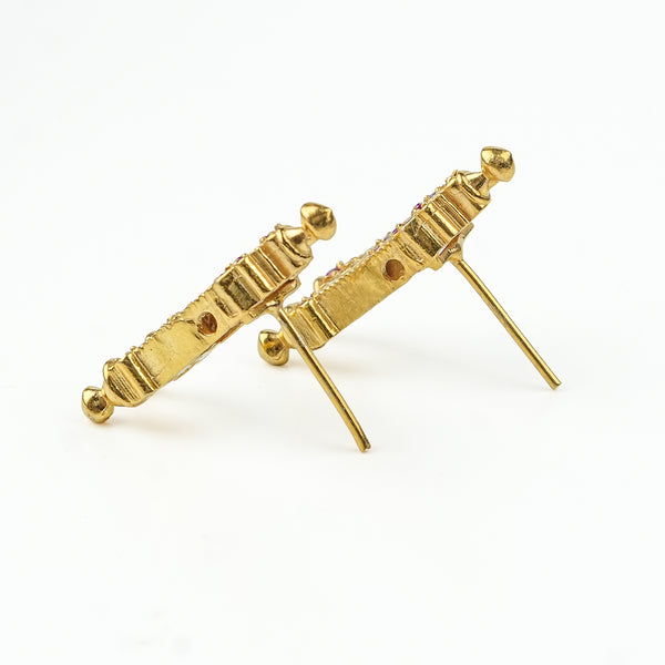 Taali Mangalsutra Earrings | 22K Gold-Plated