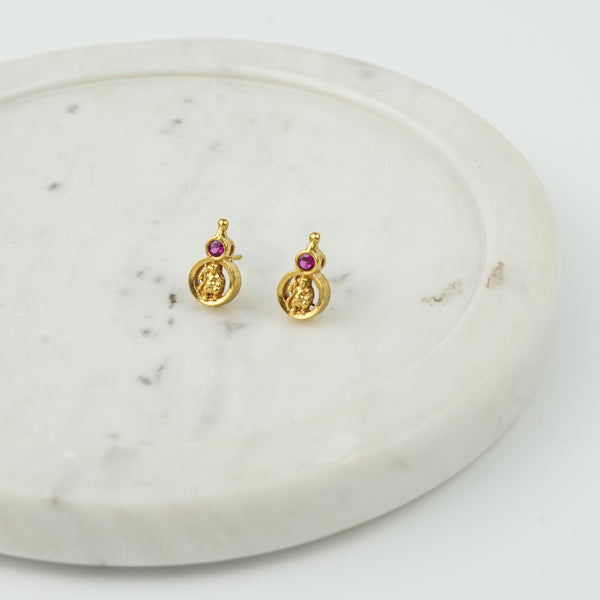 Taali Mangalsutra Earrings | 22K Gold-Plated