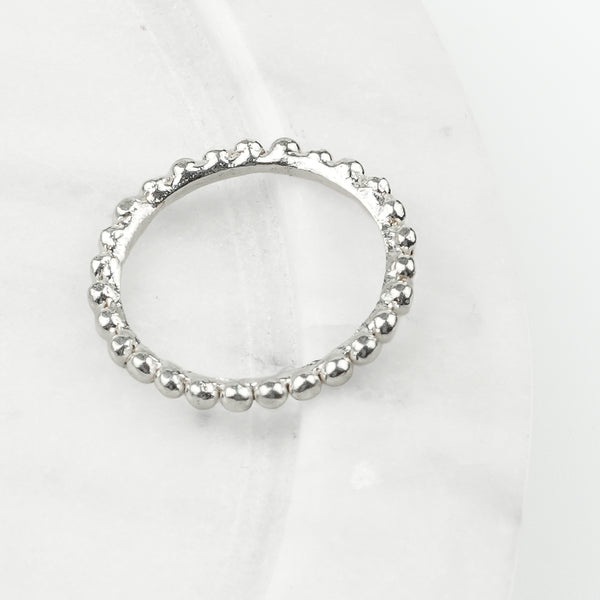 Silver Rava Essential Ring