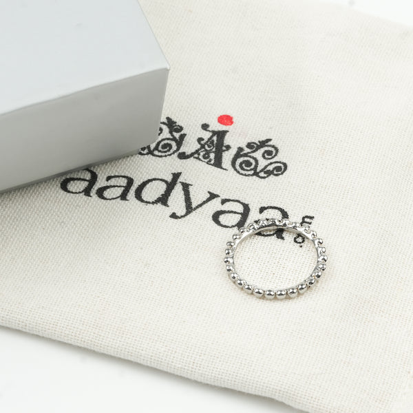 Silver Rava Essential Ring