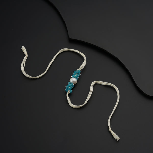Handmade Jade and Pearl Rakhi