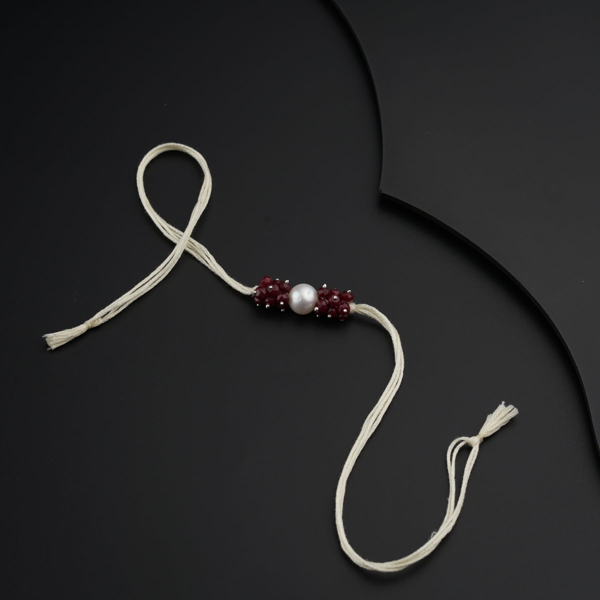 Handmade Garnet Rakhi
