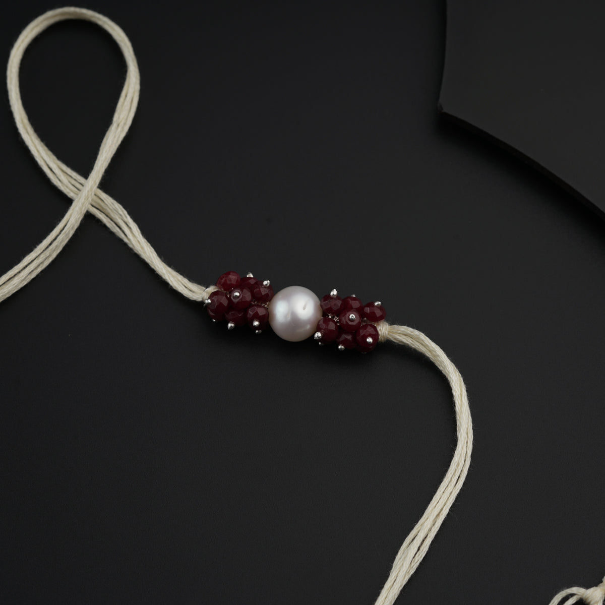 Handmade Garnet Rakhi