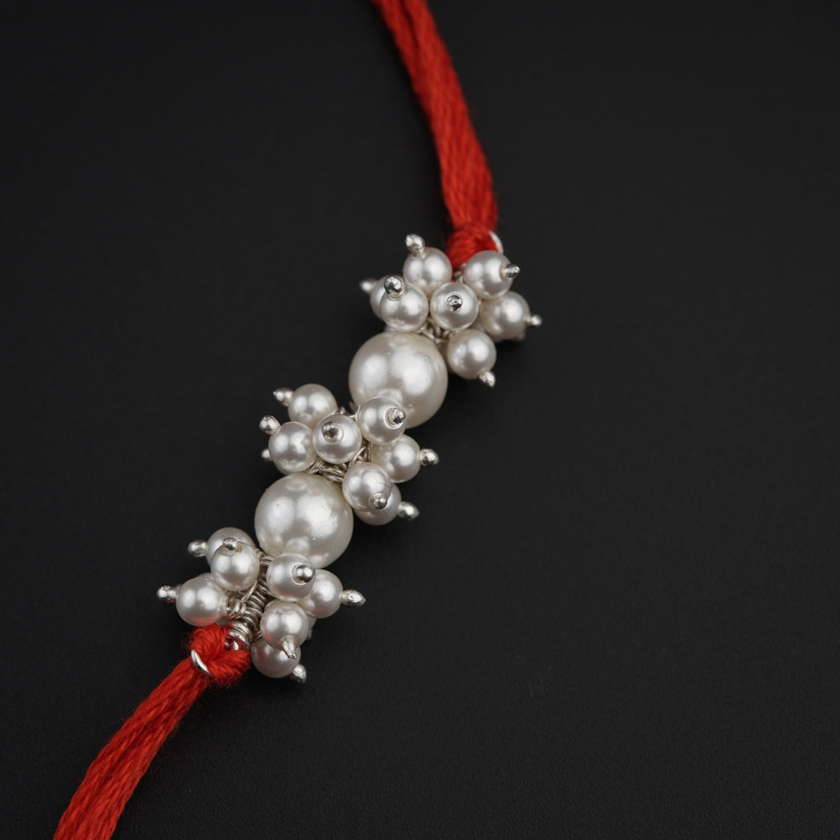 Handmade Pearl Rakhi