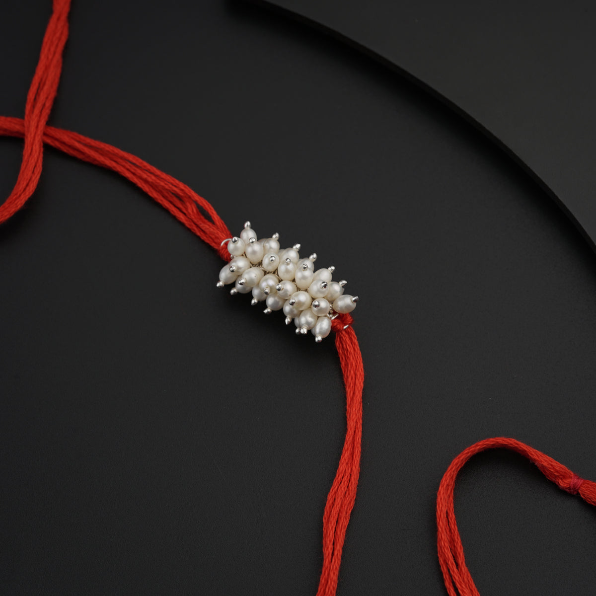 Handmade Pearl Rakhi