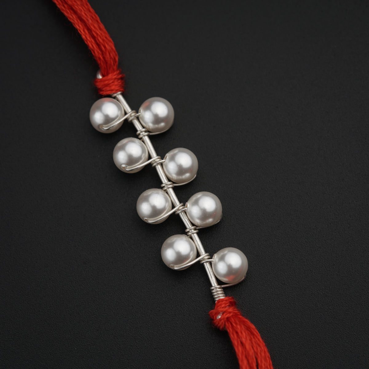 Handmade Pearl Rakhi