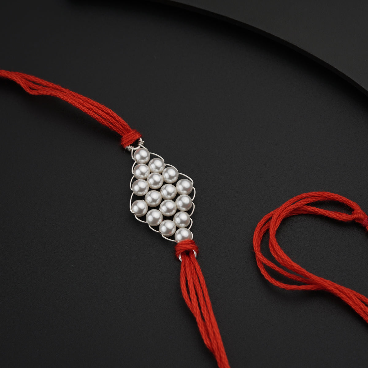 Handmade Pearl Rakhi