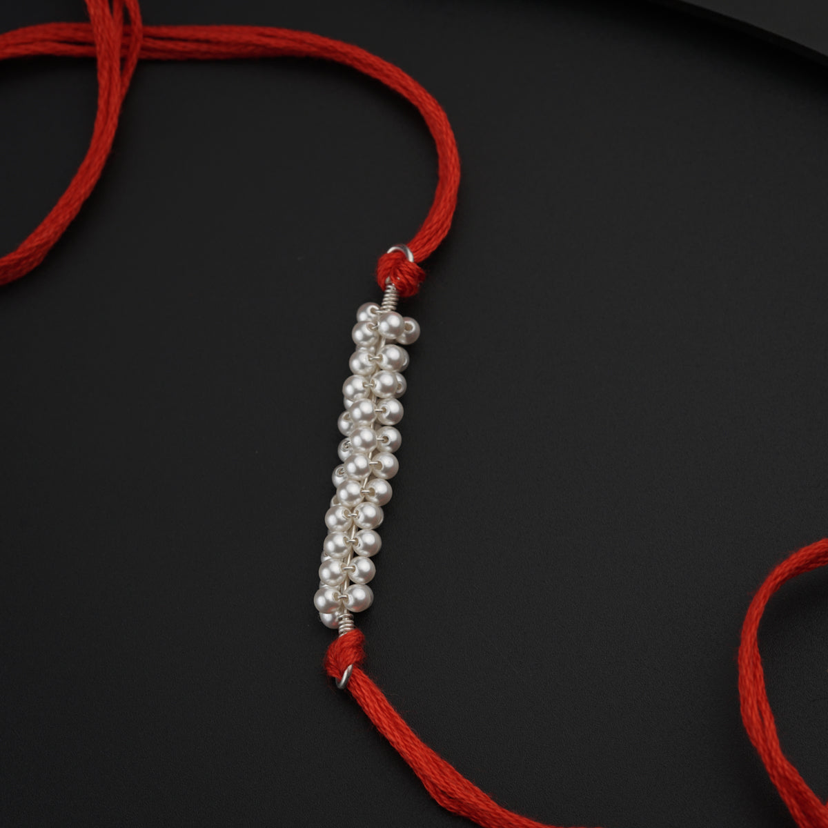 Handmade Pearl Rakhi