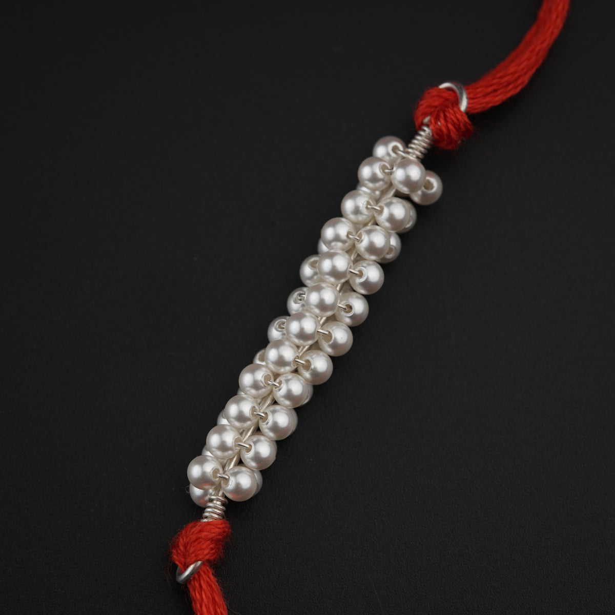 Handmade Pearl Rakhi