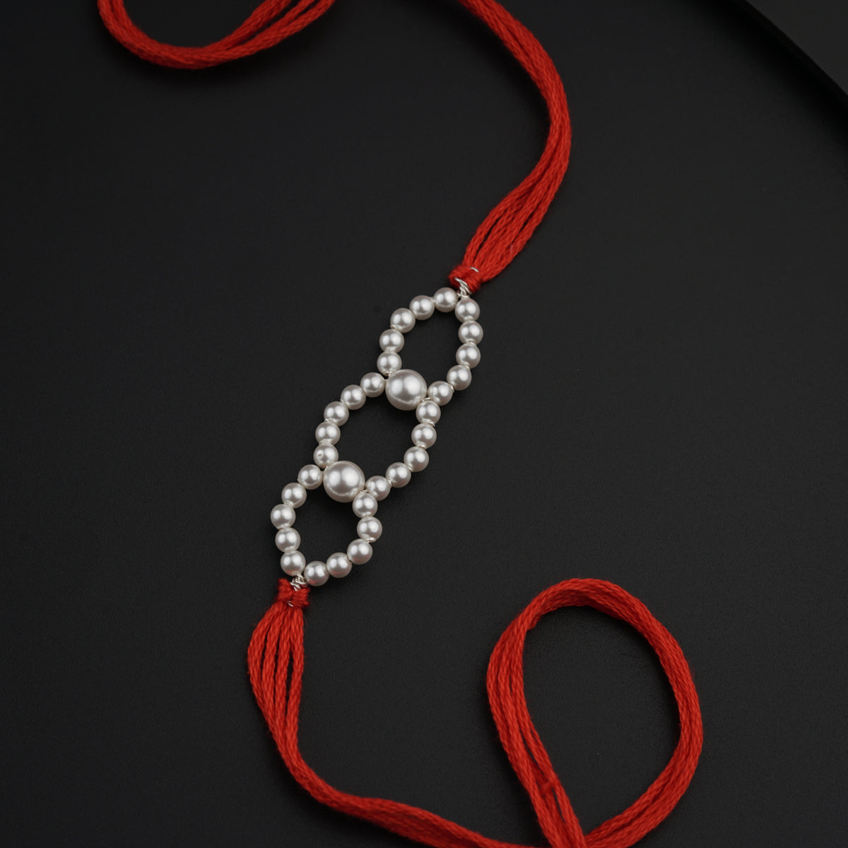 Handmade Pearl Rakhi