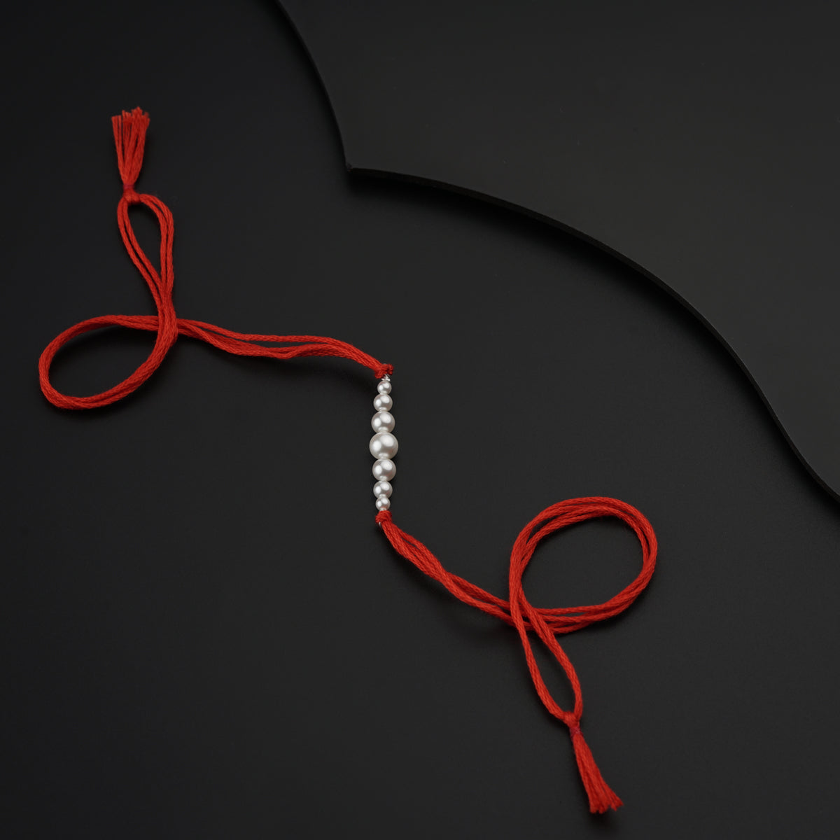 Handmade Pearl Rakhi