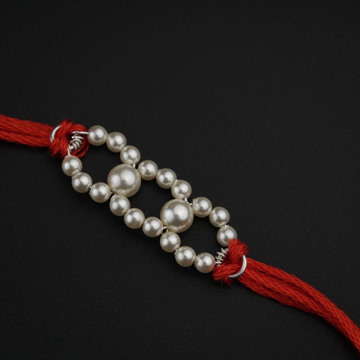Handmade Pearl Rakhi