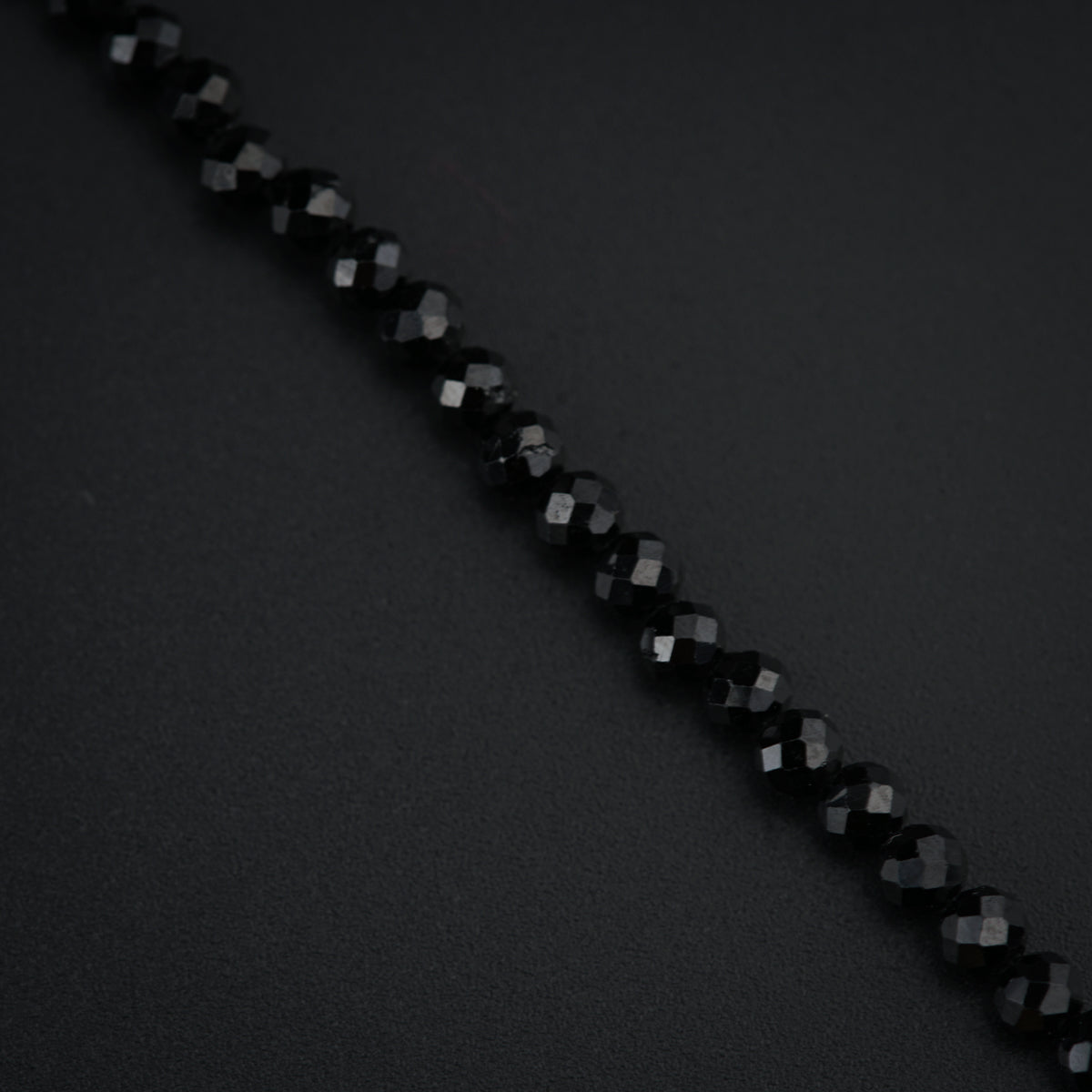 The Aadyaa Saaj (Black spinel) - Short | 92.5 Silver | 22K Gold Plated