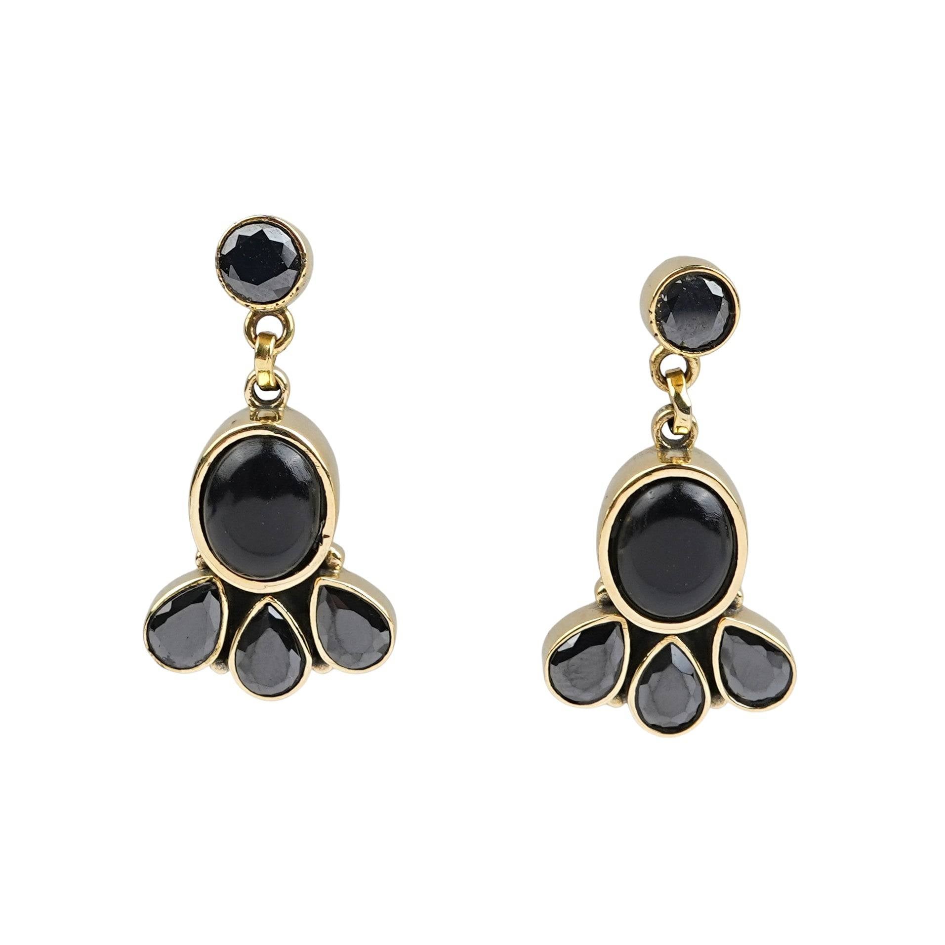 Brass Fashion Pendant & Earrings Set without Chain