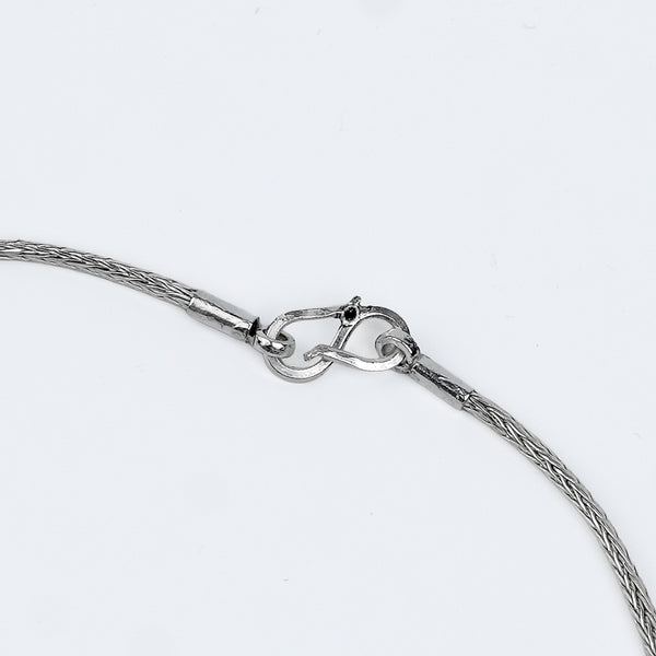 Green Onyx Flow Pendant Chain Necklace
