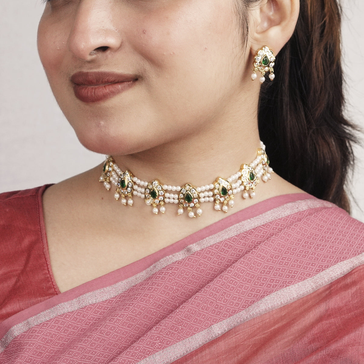 22K Gold Plated Fashion Chinchpeti
